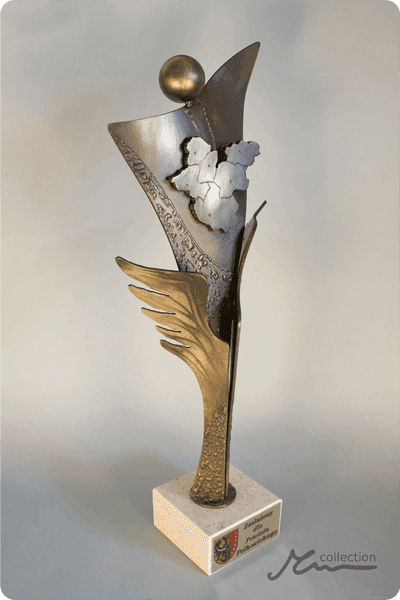 Statyett i metall -  MET103