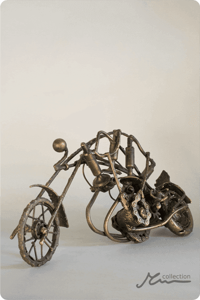 Statyett i metall -  MET107