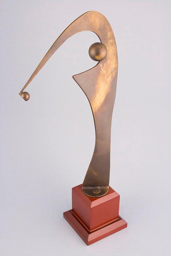 Statyett i metall -  MET015