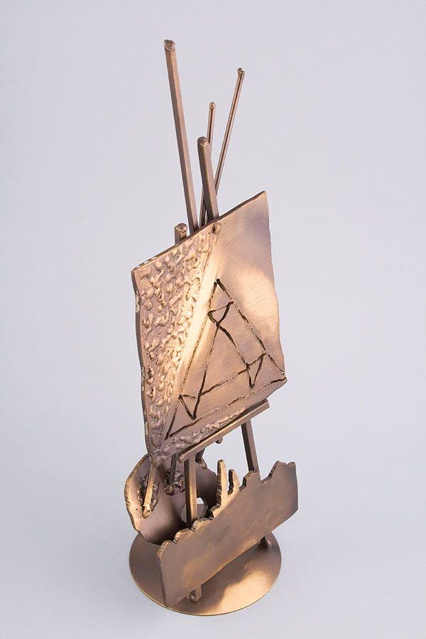 Statyett i metall -  MET018