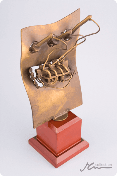 Statyett i metall -  MET021