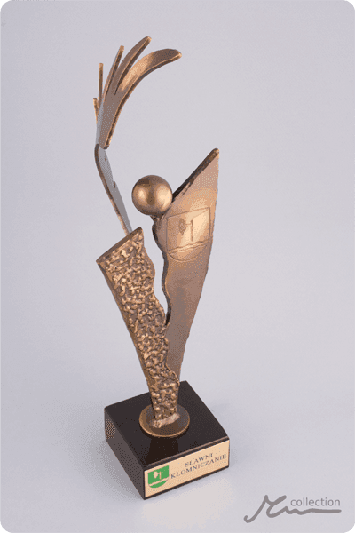 Statyett i metall -  MET025