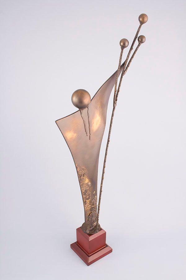 Statyett i metall -  MET002