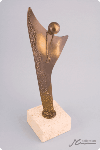 Statyett i metall -  MET031