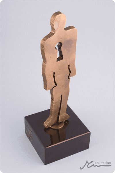 Statyett i metall -  MET034