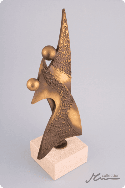 Statyett i metall -  MET037