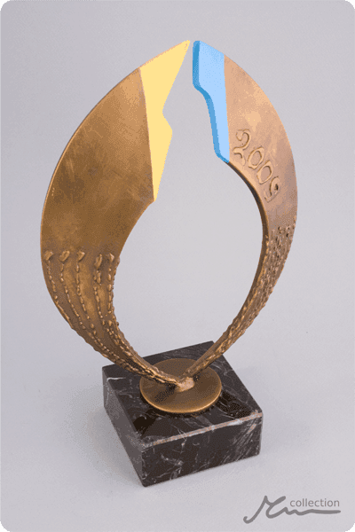 Statyett i metall -  MET041