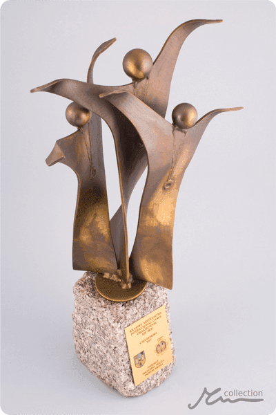 Statyett i metall -  MET046