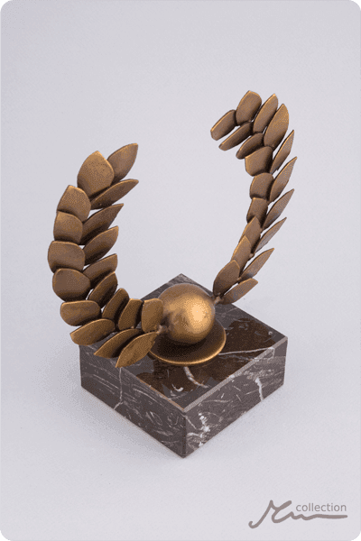 Statyett i metall -  MET048