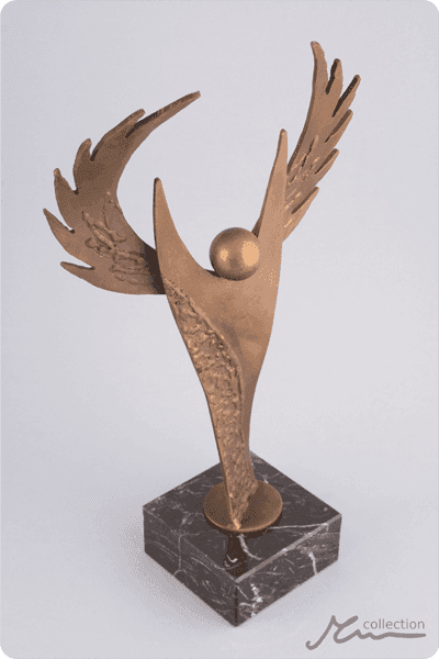 Statyett i metall -  MET051
