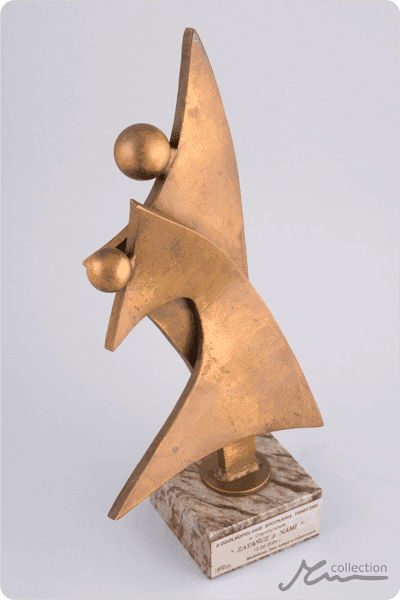 Statyett i metall -  MET052