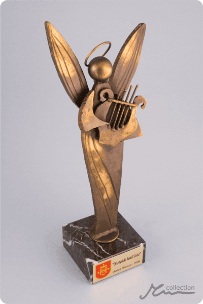 Statyett i metall -  MET062