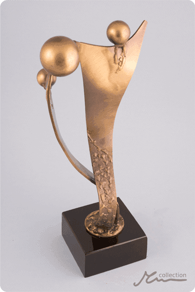 Statyett i metall -  MET067