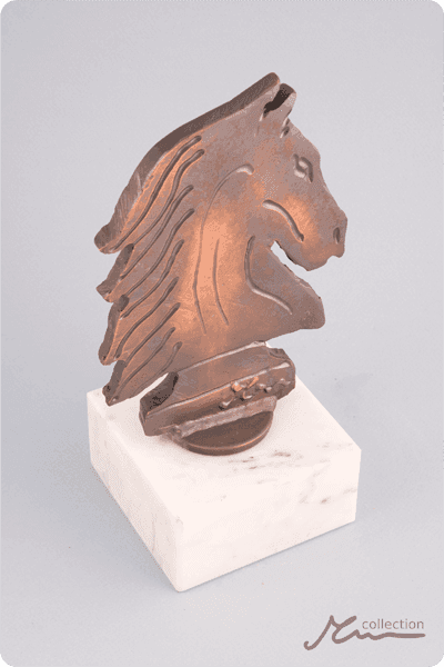 Statyett i metall -  MET069