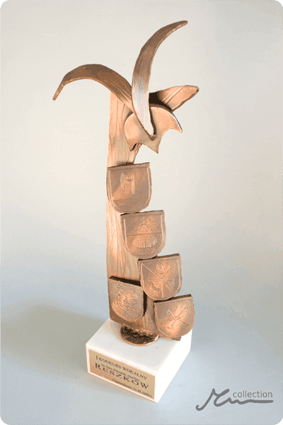 Statyett i metall -  MET081