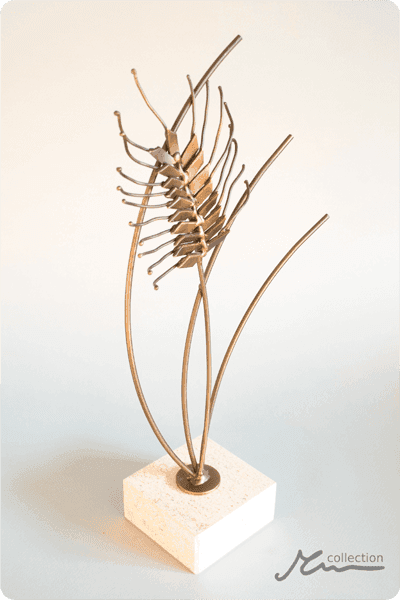 Statyett i metall -  MET086