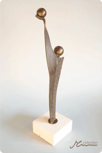 Statyett i metall -  MET089