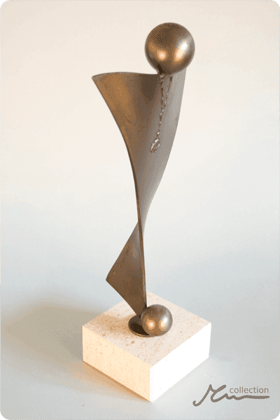 Statyett i metall -  MET090