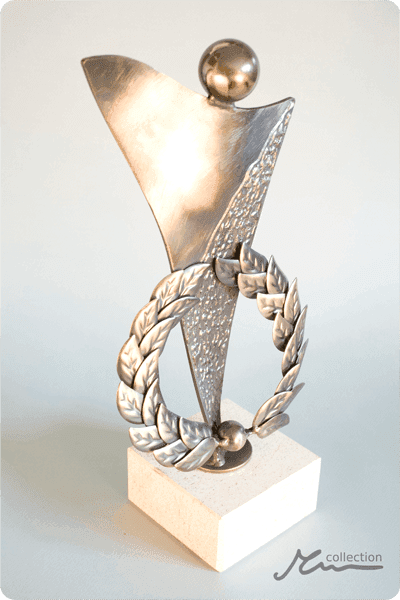 Statyett i metall -  MET091