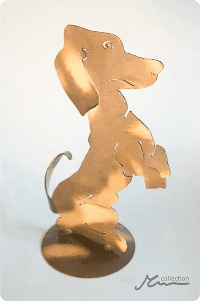 Statyett i metall -  MET097
