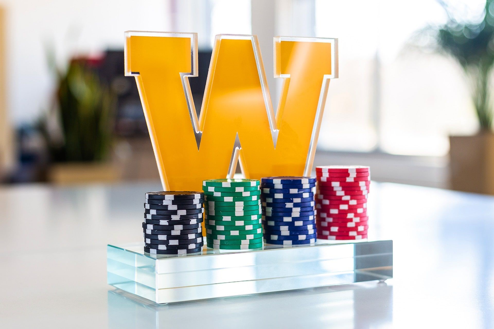 statuetka szklo Henry Hall Poker glasso