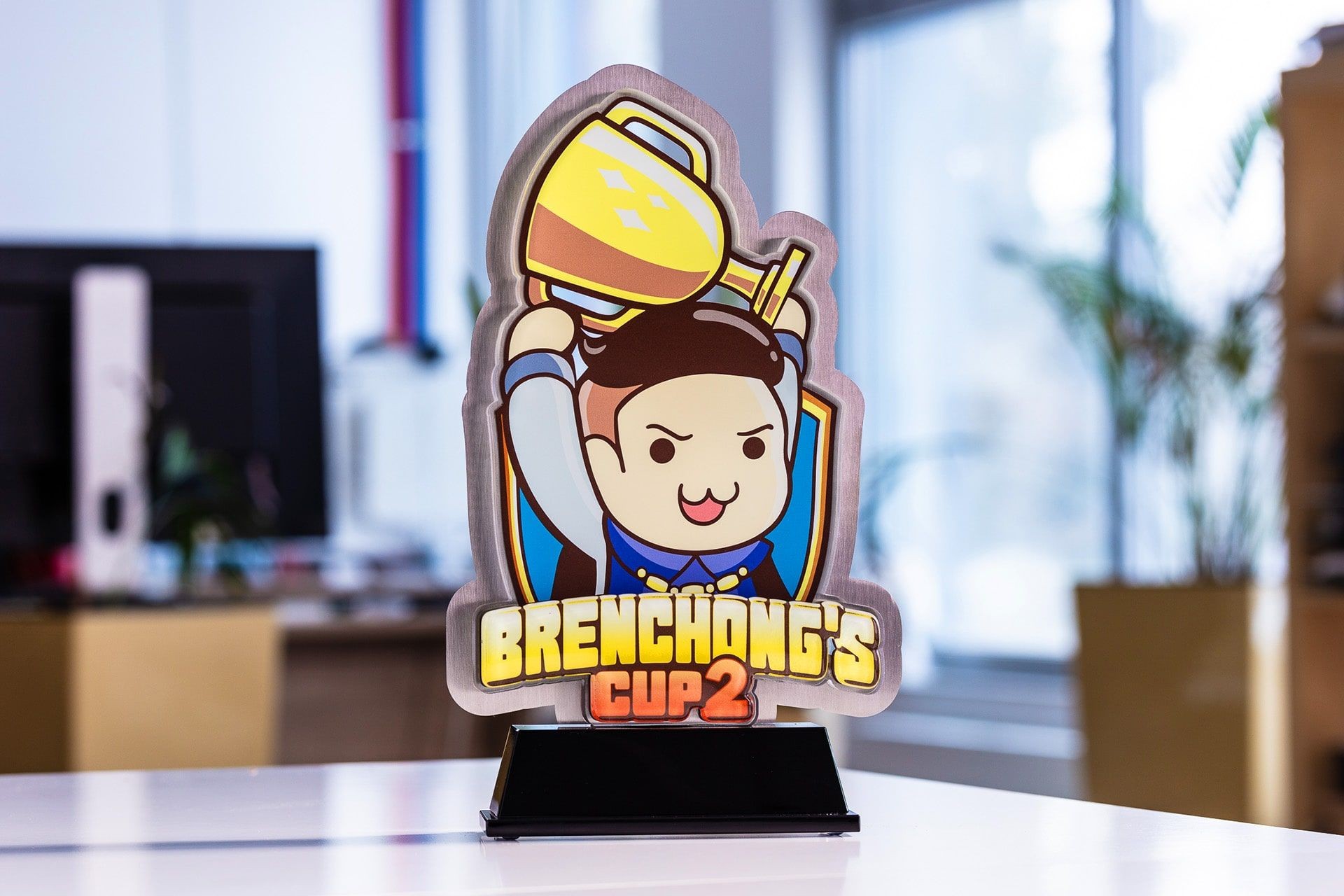 statuetka szkło brenchongs cup2 glasso